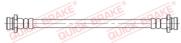 QUICK BRAKE Bremsschlauch 25038 für Vaughall Fiat Suzuki