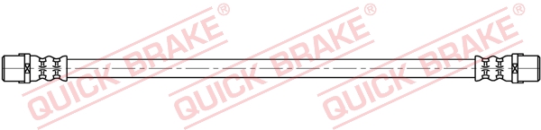 QUICK BRAKE Bremsschlauch 25053 für Mercedes VW
