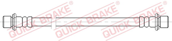 QUICK BRAKE Bremsschlauch 25063 für TOYOTA
