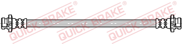 QUICK BRAKE Bremsschlauch 25058 für NISSAN