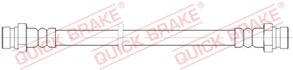 QUICK BRAKE Bremsschlauch 25067 für MITSUBISHI HYUNDAI