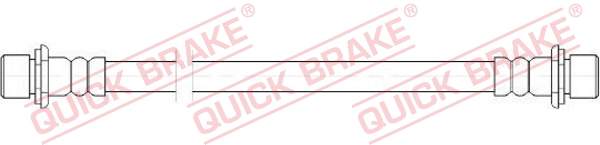 QUICK BRAKE Bremsschlauch 25078 für TOYOTA