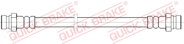 QUICK BRAKE Bremsschlauch 25086 für MITSUBISHI