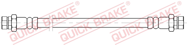 QUICK BRAKE Bremsschlauch 25091 für VW