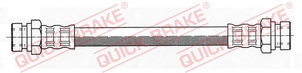 QUICK BRAKE Bremsschlauch 27013 für VW