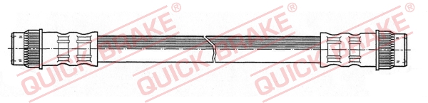 QUICK BRAKE Bremsschlauch 27049 für Peugeot