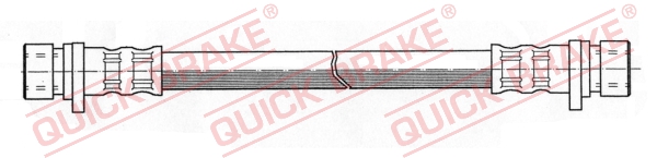 QUICK BRAKE Bremsschlauch 27063 für HONDA
