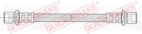 QUICK BRAKE Bremsschlauch 27070 für Subaru