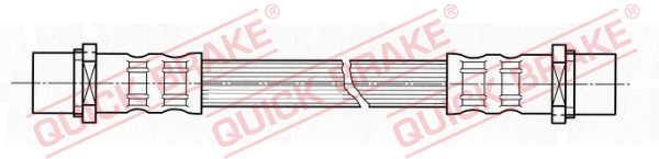 QUICK BRAKE Bremsschlauch 27075 für Vaughall