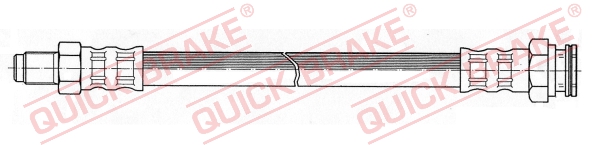 QUICK BRAKE Bremsschlauch 32095 für Peugeot LANCIA Fiat