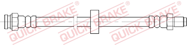 QUICK BRAKE Bremsschlauch 32125 für Peugeot Fiat