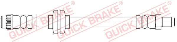 QUICK BRAKE Bremsschlauch 32133 für Vaughall RENAULT