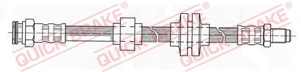 QUICK BRAKE Bremsschlauch 32207 für ALFA ROMEO