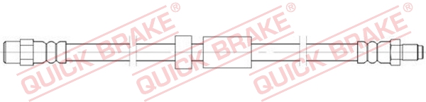 QUICK BRAKE Bremsschlauch 32213 für Volvo