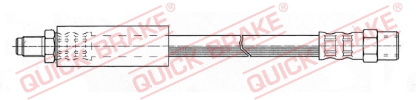QUICK BRAKE Bremsschlauch 32315 für Audi