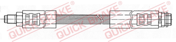 QUICK BRAKE Bremsschlauch 32404 für Mercedes