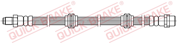 QUICK BRAKE Bremsschlauch 32417 für Mercedes