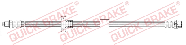 QUICK BRAKE Bremsschlauch 32414 für BMW