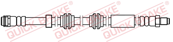 QUICK BRAKE Bremsschlauch 32705 für Mercedes