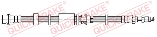 QUICK BRAKE Bremsschlauch 32800 für MAZDA