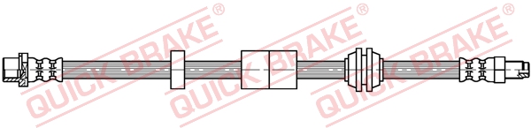 QUICK BRAKE Bremsschlauch 32814 für Volvo