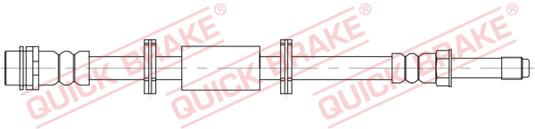 QUICK BRAKE Bremsschlauch 32826 für VW