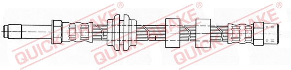 QUICK BRAKE Bremsschlauch 32937 für VW