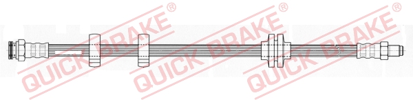 QUICK BRAKE Bremsschlauch 32954 für Fiat