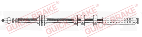 QUICK BRAKE Bremsschlauch 32978 für Fiat