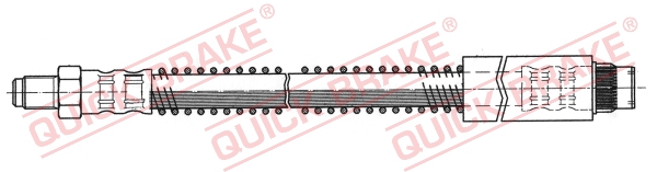 QUICK BRAKE Bremsschlauch 32981 für Peugeot