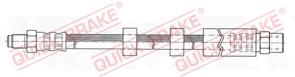 QUICK BRAKE Bremsschlauch 32983 für Volvo