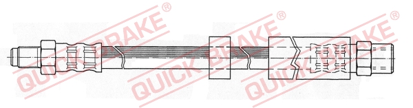 QUICK BRAKE Bremsschlauch 32988 für BMW
