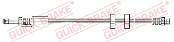 QUICK BRAKE Bremsschlauch 35901 für Volvo