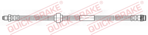 QUICK BRAKE Bremsschlauch 35912 für Vaughall RENAULT NISSAN