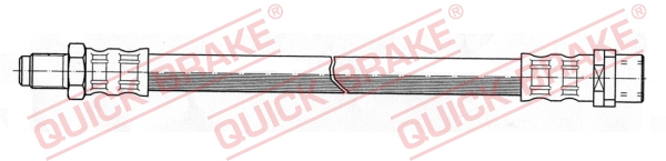 QUICK BRAKE Bremsschlauch 37001 für Audi