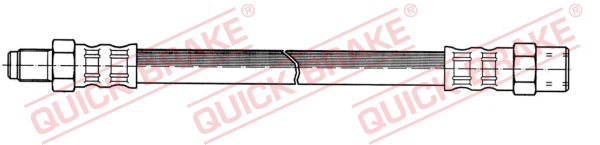 QUICK BRAKE Bremsschlauch 37013 für Mercedes
