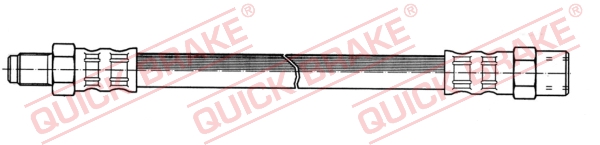QUICK BRAKE Bremsschlauch 37011 für Mercedes