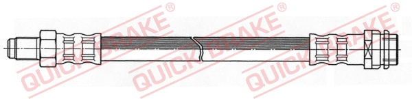 QUICK BRAKE Bremsschlauch 37021 für Mercedes