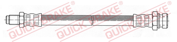 QUICK BRAKE Bremsschlauch 37023 für MITSUBISHI