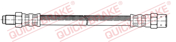 QUICK BRAKE Bremsschlauch 37025 für Volvo