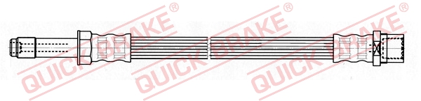 QUICK BRAKE Bremsschlauch 37034 für VW