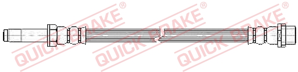 QUICK BRAKE Bremsschlauch 37035 für Mercedes