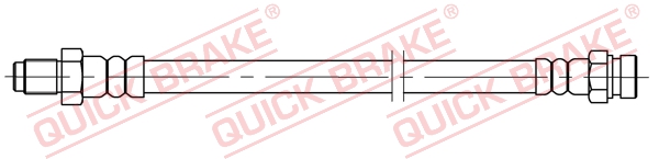 QUICK BRAKE Bremsschlauch 37036 für Peugeot MITSUBISHI