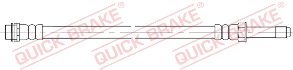 QUICK BRAKE Bremsschlauch 37041 für VW