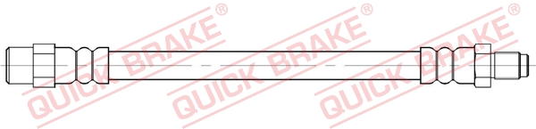 QUICK BRAKE Bremsschlauch 37045 für VW
