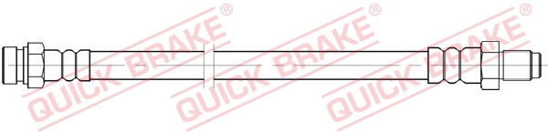 QUICK BRAKE Bremsschlauch 37048 für MITSUBISHI