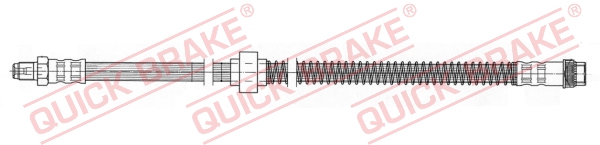 QUICK BRAKE Bremsschlauch 37911 für Citroën Vaughall NISSAN RENAULT