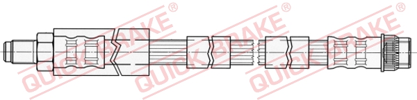 QUICK BRAKE Bremsschlauch 37914 für Peugeot