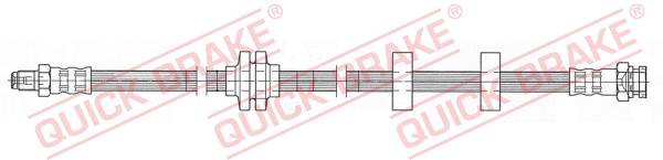 QUICK BRAKE Bremsschlauch 37915 für LANCIA