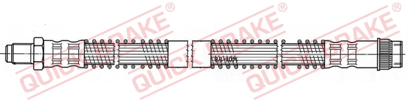 QUICK BRAKE Bremsschlauch 37925 für Vaughall NISSAN RENAULT